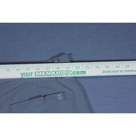 Free Fly Shorts Mens Gray Performance Stretch Chino Golf Quick Dry Casual Sz 38 - Picture 4 of 9